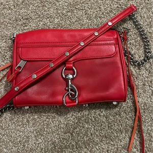 Rebecca Minkoff Mini Mac Red Bag